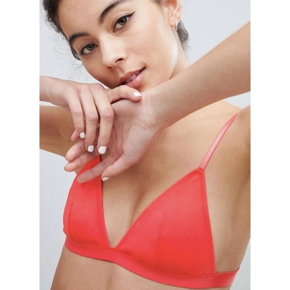 NWOT | ASOS Microfibre Triangle Bra - Picture 1 of 5